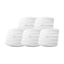 Set 5 x Access Point Wi-Fi 5, AC1750 Dual-Band, 3.5/4 dBi, 2 x RJ45 Gigabit, PoE - TP-Link Omada EAP245(5-pack) TP-LINK - 1